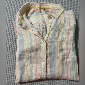 St. John’s Bay Cotton Striped Shirt